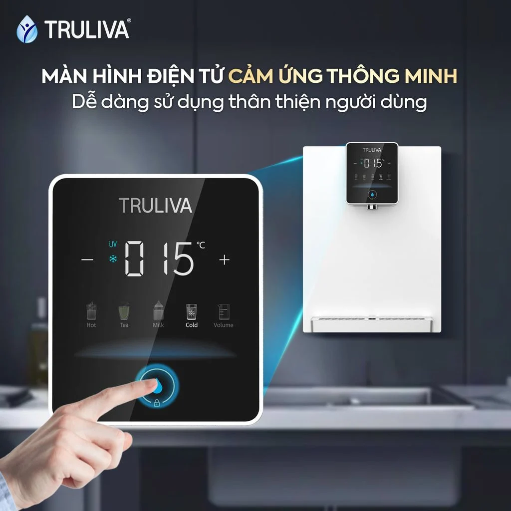 Máy Lọc Nước Nóng Lạnh Treo Tường Truliva W6412

